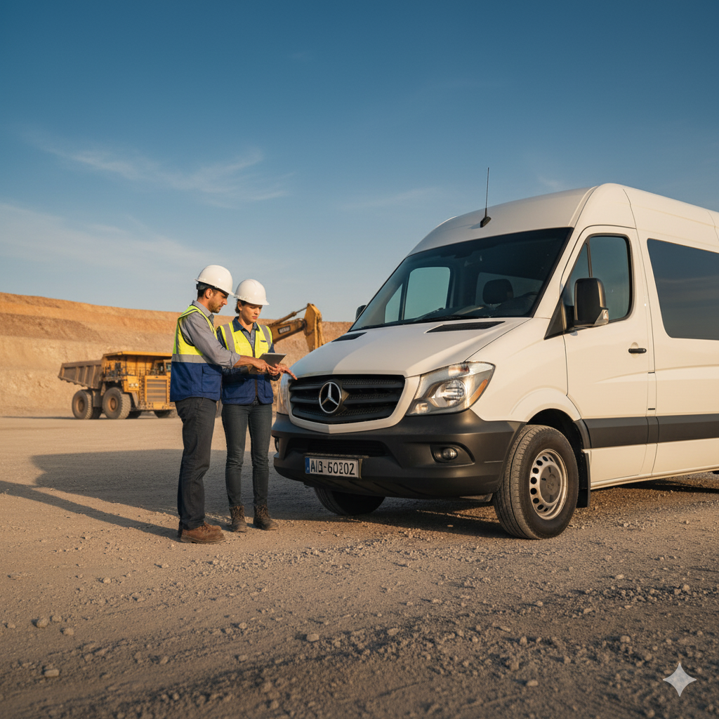 Equipo y seguridad en faena